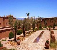 Kasbah Ait Ben Moro garden